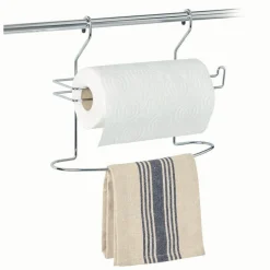 Porte rouleau essuie-tout en inox pour barre de crédence^Gifi Best