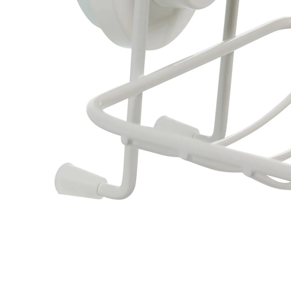 New Gifi Porte savon blanc à ventouse blanc