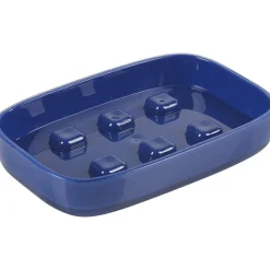 Online Gifi Porte savon bleu foncé