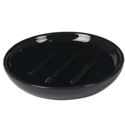 Hot Gifi Porte savon céramique noir
