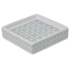 Sale Gifi Porte savon en céramique design carreau de ciment