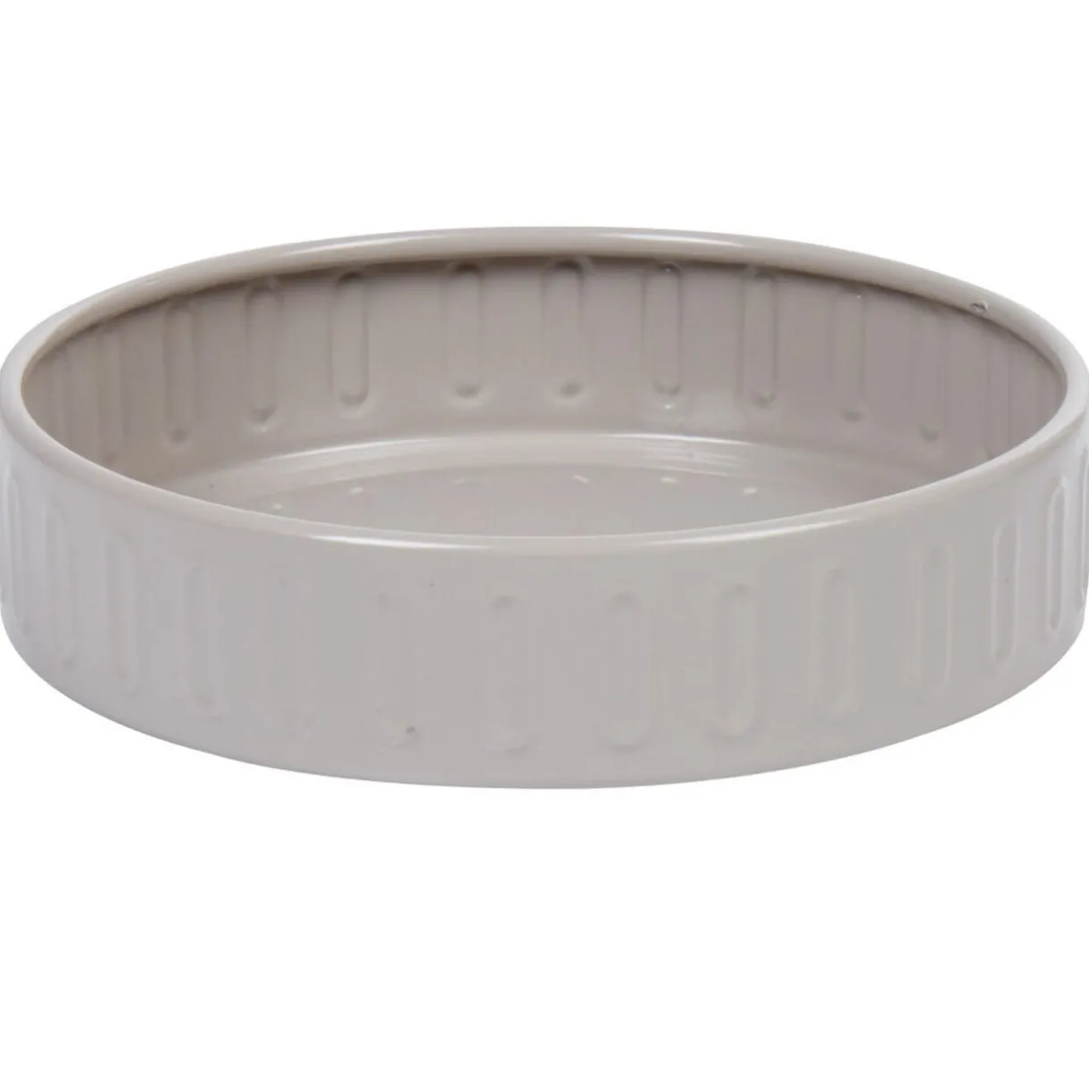 Clearance Gifi Porte savon rond taupe