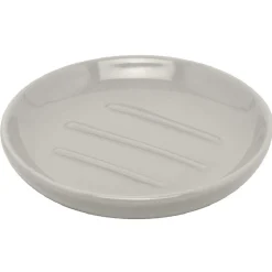 Gifi Porte savon rond taupe