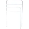 Clearance Gifi Porte serviette blanc métal