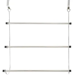 Outlet Gifi Porte serviette métal chromé