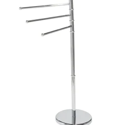 Online Gifi Porte serviettes en métal gris