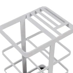 Porte ustensiles de cuisine en métal blanc^Gifi Best