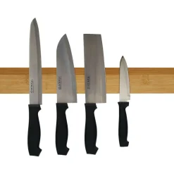 Porte-couteaux magnétique bambou et métal L40cm^Gifi New