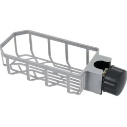 Porte-éponge pour robinet plastique gris - L.20xl.9xH.5cm^Gifi Clearance