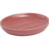Best Gifi Porte-savon céramique rouge Ø10xH2cm