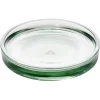 Gifi Porte-savon en verre transparent vert Ø8xH1,8cm