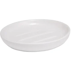 Online Gifi Porte-savon rond céramique blanc Ø10xH2cm