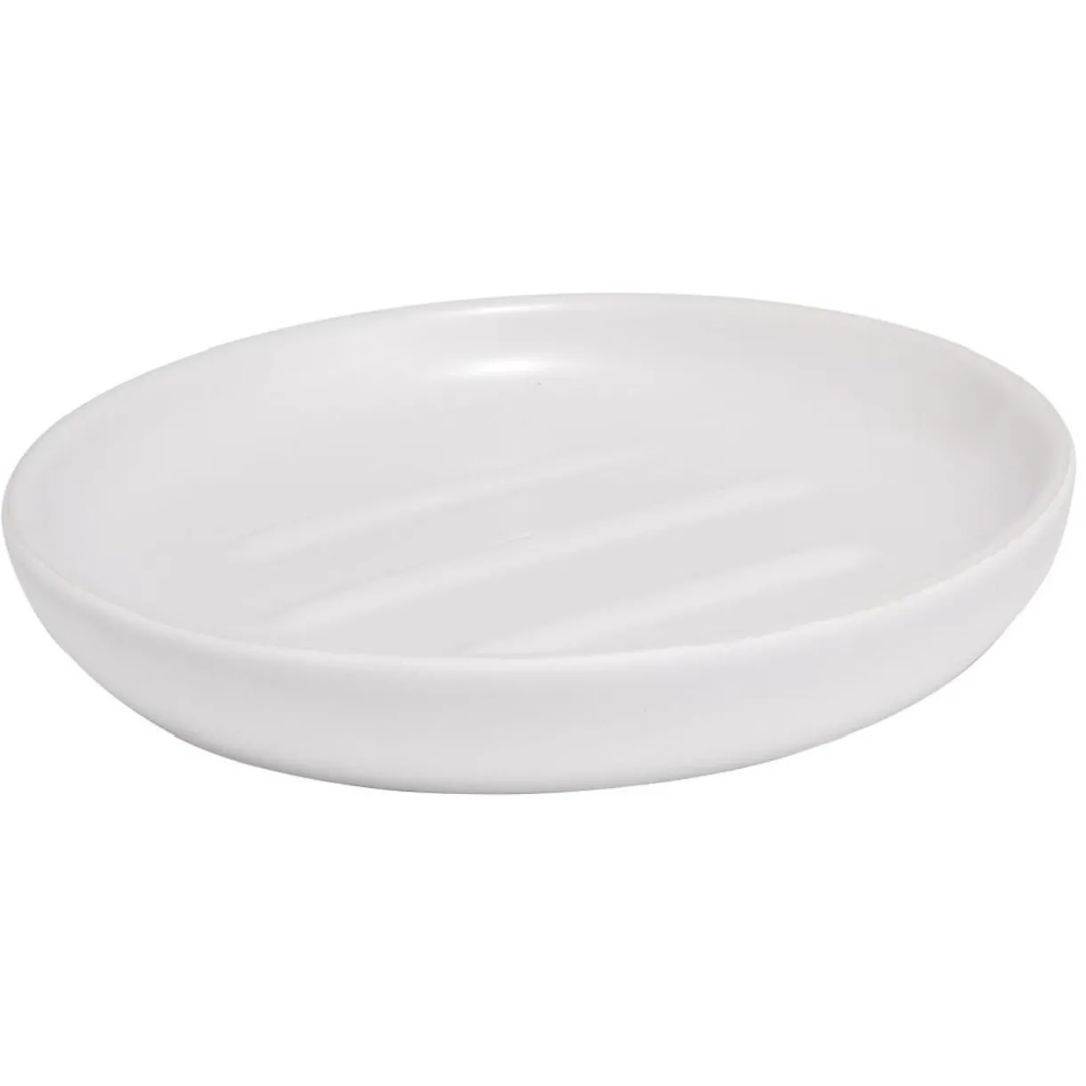 Online Gifi Porte-savon rond céramique blanc Ø10xH2cm