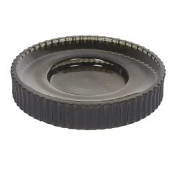 Sale Gifi Porte-savon rond verre noir