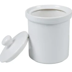 Pot avec couvercle blanc^Gifi Sale