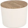 Pot avec couvercle naturel écru^Gifi Best