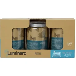 Pot de conservation en verre x3^Gifi Hot