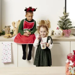 Pot en verre Disney Mickey Merry Kissmas avec couvercle Ø16xH20cm^Gifi Hot