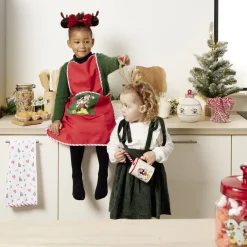 Pot en verre Disney Mickey Merry Kissmas avec couvercle Ø16xH20cm^Gifi Hot