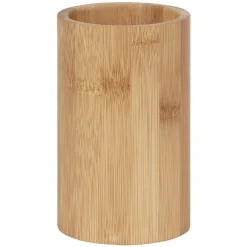 Pot range ustensiles en bambou^Gifi