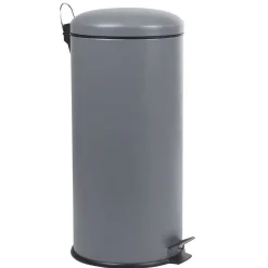 Nettoyage Et Entretien|Gifi Poubelle à pédale 30 L grise