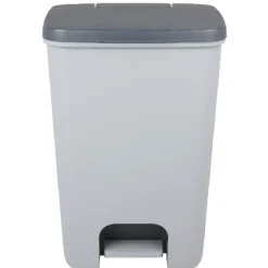 Nettoyage Et Entretien|Gifi Poubelle à pédale 40 L grise