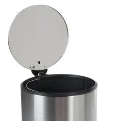 Nettoyage Et Entretien|Gifi Poubelle à pédale 30 L inox gris mat