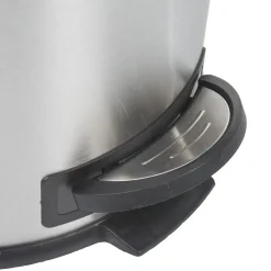 Nettoyage Et Entretien|Gifi Poubelle à pédale 30 L inox gris mat
