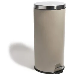 Nettoyage Et Entretien|Gifi Poubelle à pédale 30 L taupe