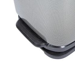 Nettoyage Et Entretien|Gifi Poubelle à pédale Jive aspect carbone noir 40 L