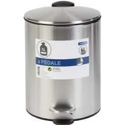 Nettoyage Et Entretien|Gifi Poubelle à pédale 5L