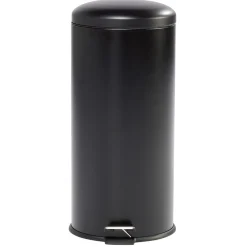 Nettoyage Et Entretien|Gifi Poubelle à pédale métal noir 30 L