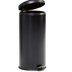 Nettoyage Et Entretien|Gifi Poubelle à pédale métal noir 30 L