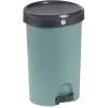 Nettoyage Et Entretien|Gifi Poubelle à pédale vert et gris 27 L