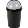 Nettoyage Et Entretien|Gifi Poubelle à rabat 25 L noire grise