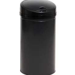 Nettoyage Et Entretien|Gifi Poubelle automatique inox 28 L noire