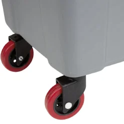 Nettoyage Et Entretien|Gifi Poubelle de garage 70L sur 4 roulettes