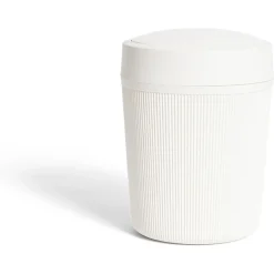 Nettoyage Et Entretien|Gifi Poubelle de salle de bain grise ou beige Ø18,5xH25cm