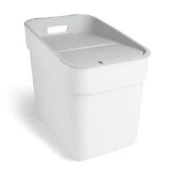 Nettoyage Et Entretien|Gifi Poubelle de tri blanche 20L