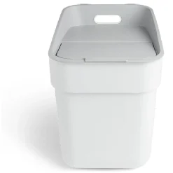 Nettoyage Et Entretien|Gifi Poubelle de tri blanche 20L