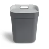 Nettoyage Et Entretien|Gifi Poubelle de tri grise 10L