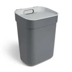 Nettoyage Et Entretien|Gifi Poubelle de tri grise 10L