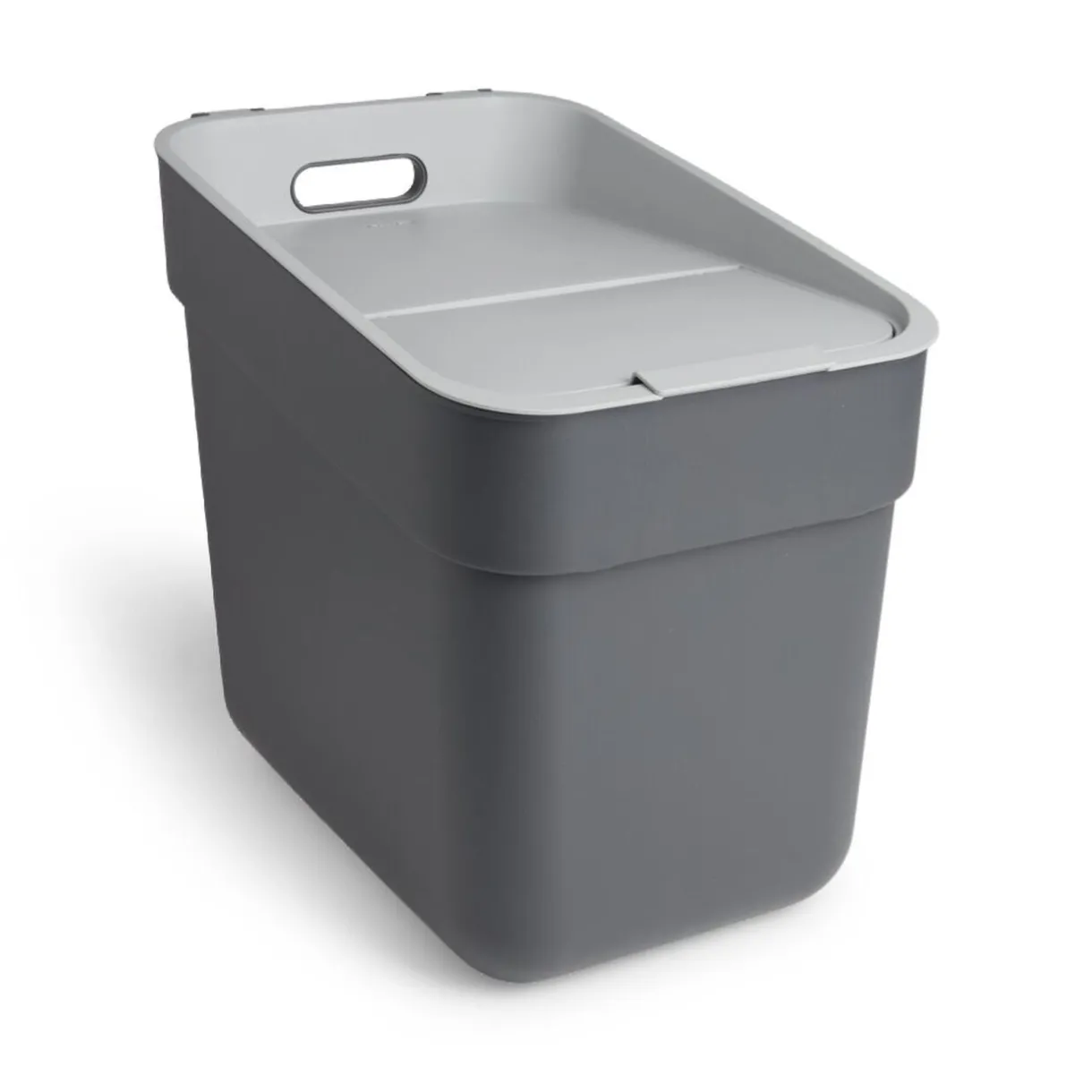 Nettoyage Et Entretien|Gifi Poubelle de tri grise 20L