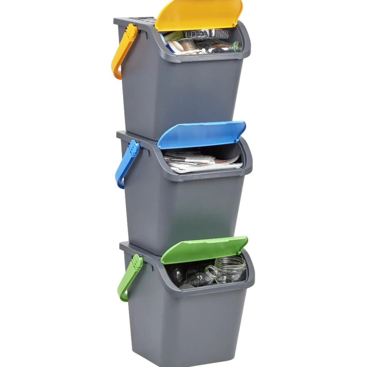 Nettoyage Et Entretien|Gifi Poubelle Ecoplast 35 L jaune