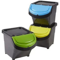 Nettoyage Et Entretien|Gifi Poubelle empilable colorée petit modèle 20 L