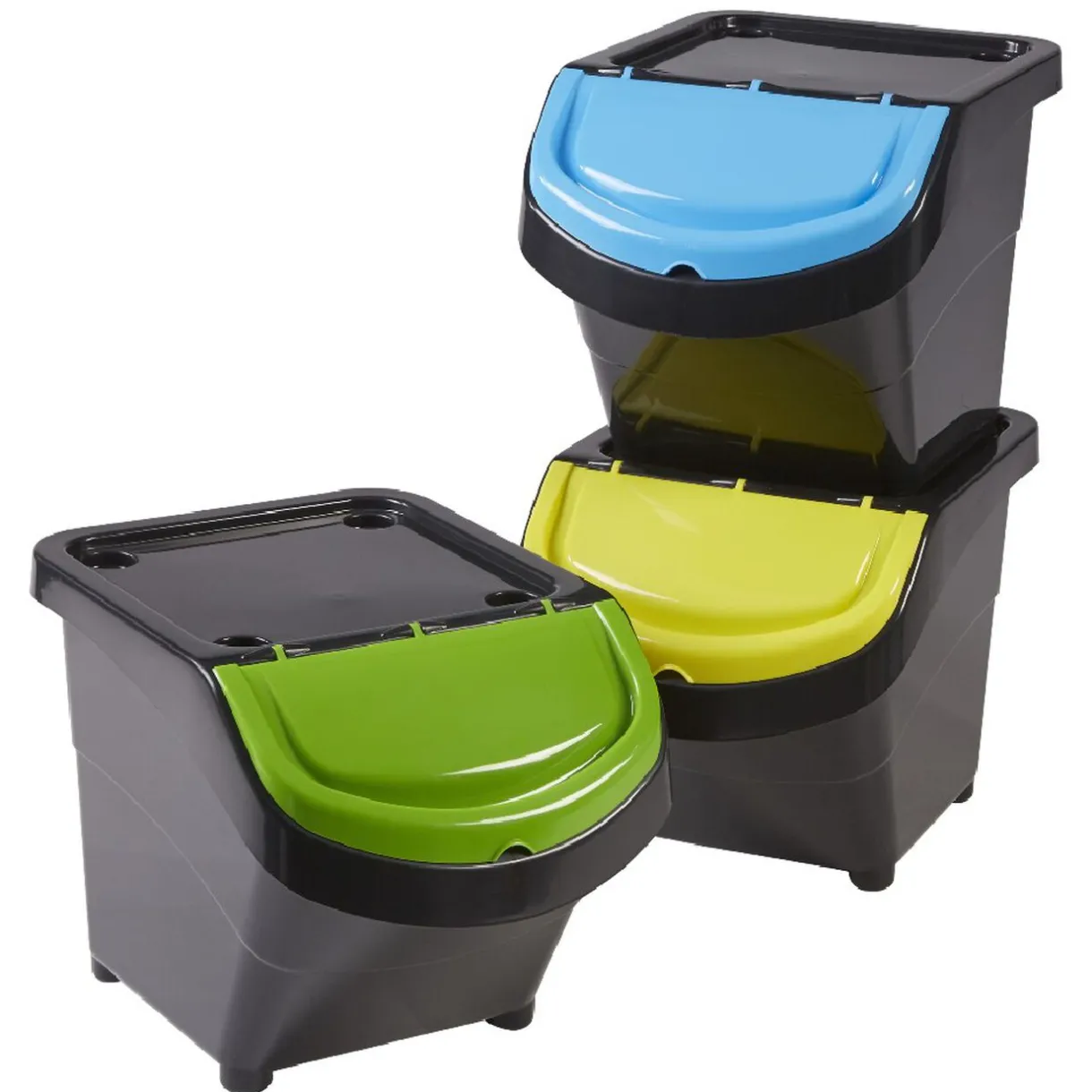 Nettoyage Et Entretien|Gifi Poubelle empilable colorée petit modèle 20 L