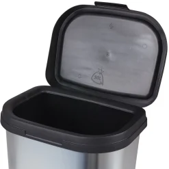 Nettoyage Et Entretien|Gifi Poubelle grise 50 L