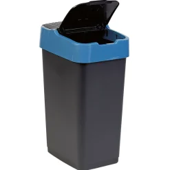 Nettoyage Et Entretien|Gifi Poubelle 35L à couvercle basculant push up H51 cm