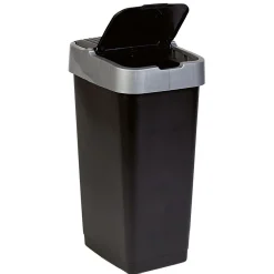 Nettoyage Et Entretien|Gifi Poubelle 60L à couvercle basculant push up H67 cm