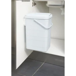 Nettoyage Et Entretien|Gifi Poubelle nomade de porte avec fixation à clip 14 L